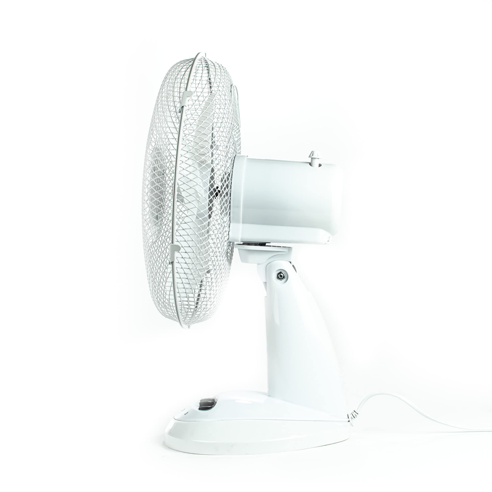 Status Portable 12 Inch Oscillating Desk Fan