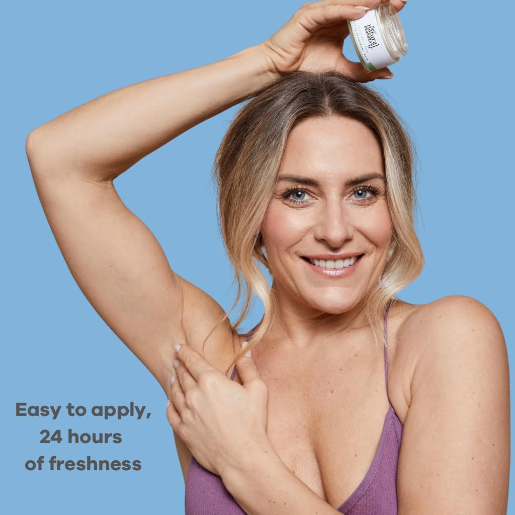 The Natural Deodorant Co, Gentle Deodorant Cream Coconut & Shea 55g, Aluminium Free, Plastic Free, Sensitive Skin