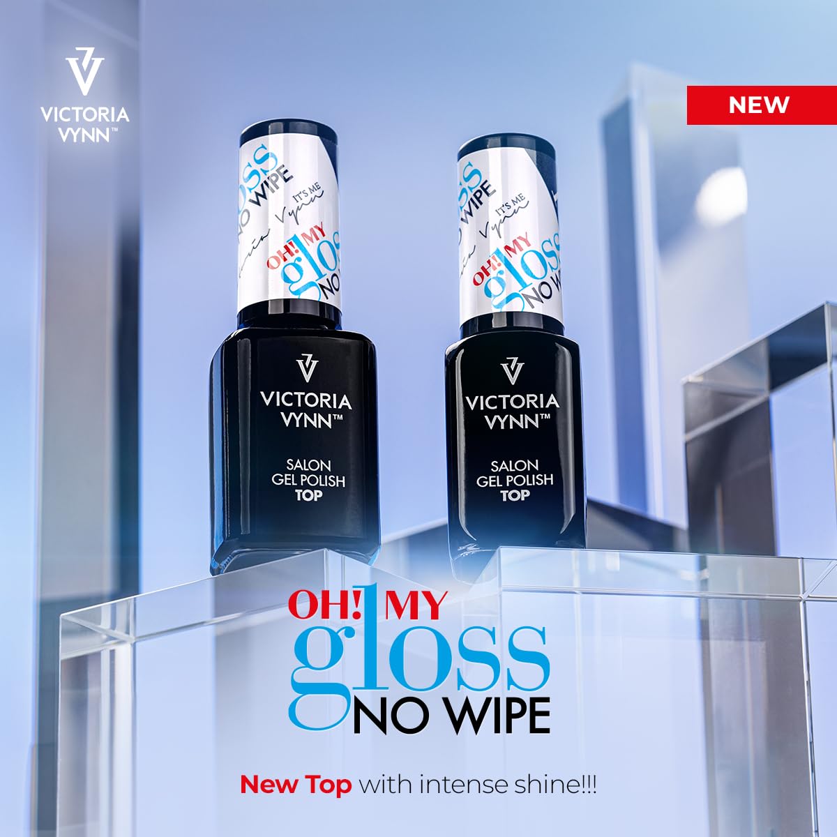 Victoria Vynn Gel Polish Top OH! MY GLOSS No Wipe UV LED Nails Soak Off Manicure 15ml