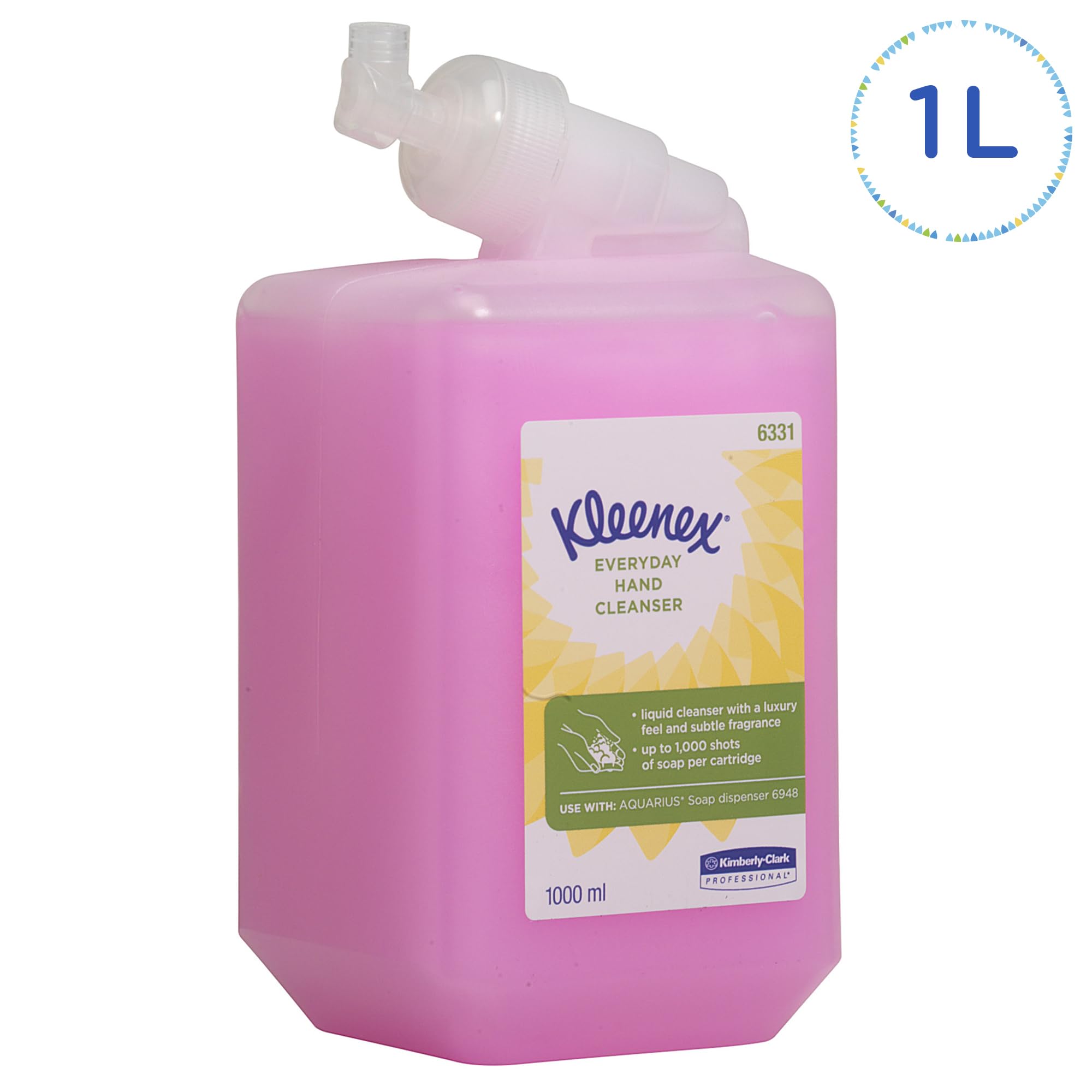 Kleenex Everyday Use Hand Cleanser Perfumed 1 Litre 6331