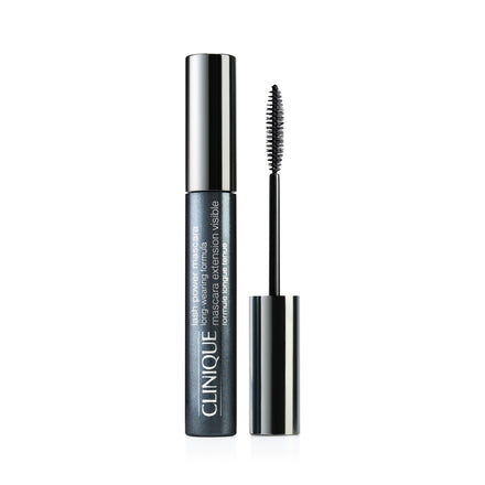 Clinique Lash Power Tubing Mascara Long-Wearing Formula | Lengthening, Smudge-Proof + Safe for Sensitive Eyes, Dark Chocolate, 0.21 Fl Oz