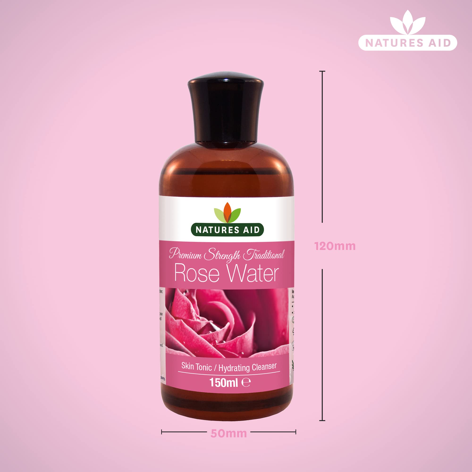 The Healthy Option Rosewater (Triple Strength) - 75Ml