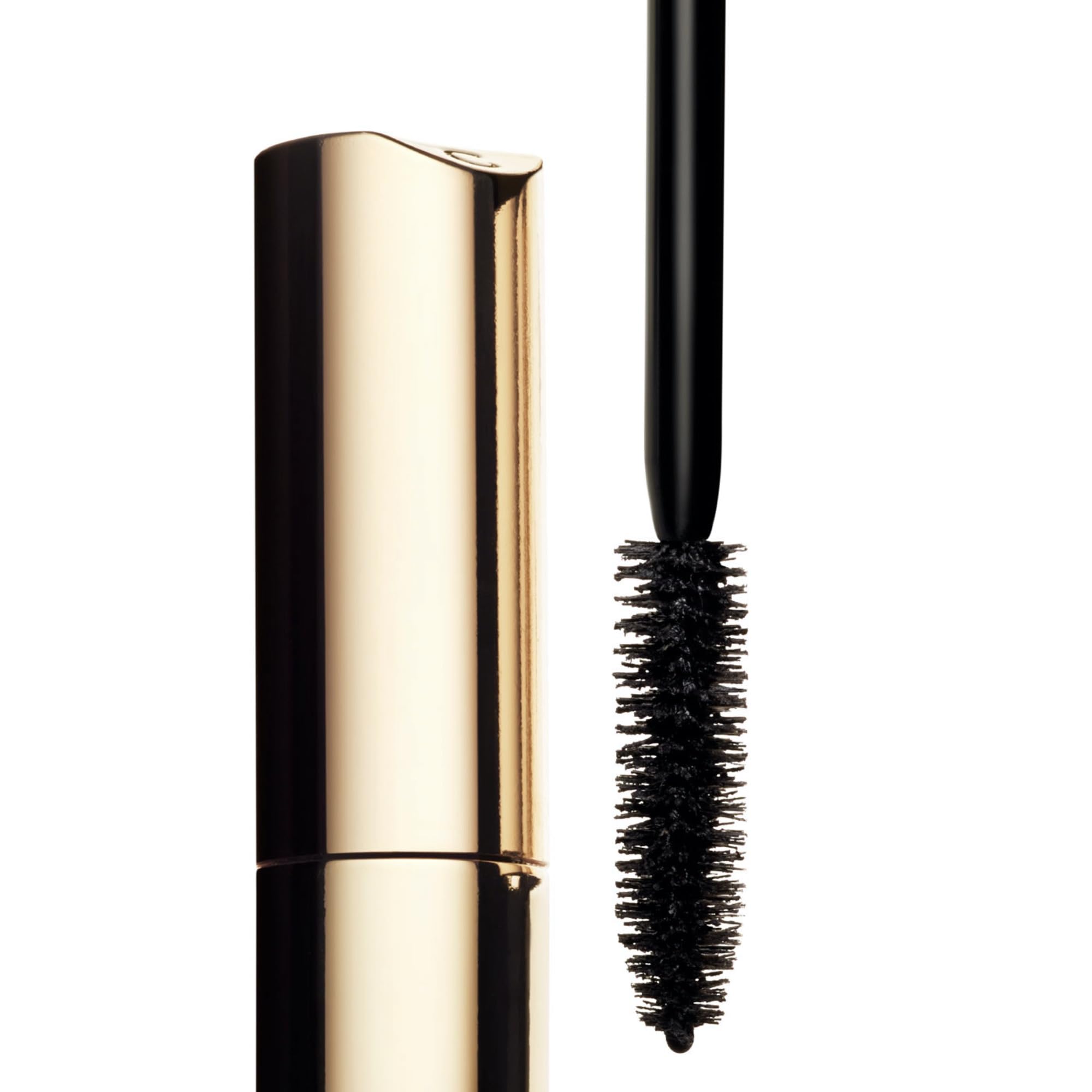 Clarins Supra Volume Mascara 01 Noir (Black) 8ml | Volumising Mascara with Cassie Flower Wax, Defines & Strengthens Lashes