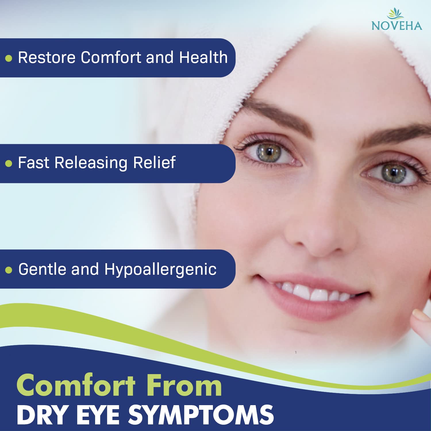 Daily Hygienic Eyelid & Lash Wipes | For Blepharitis & Itchy Eyes, Box Of 60 Individually Wrapped Eyelash Wipes, Natural Makeup Remover & Daily Cleanser
