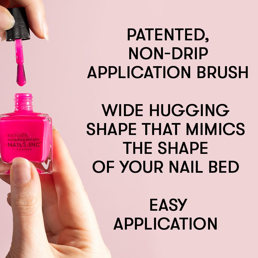 Nails Inc Glow Naturale Nail Polish Duo, Long Lasting, Glow Enhancing Nail Colors, Easy Manicure Look, Cruelty Free, Vegan, 21 Free Formula, Glowing My Way, Got Me Glowing, 2 Piece Set
