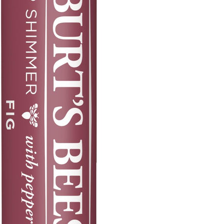 Burt's Bees Lip Balm, Moisturizing Lip Shimmer for Women, for All Day Hydration, with Vitamin E & Coconut Oil, 100% Natural, Fig, 0.09 Ounce