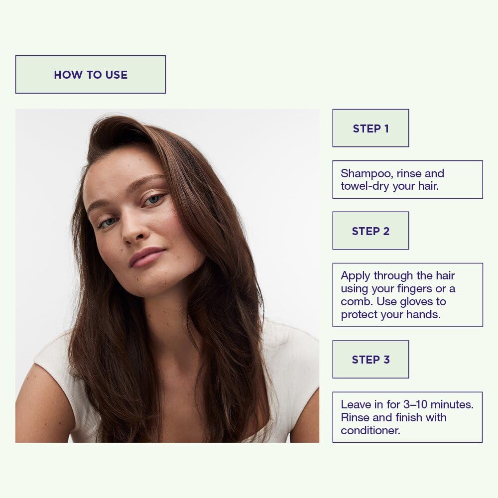 Maria Nila Colour Refresh, Cacao 300 ml, Brown Hair mask, Semi-Permanent Pigments, 100% Vegan & Sulfate/Paraben free