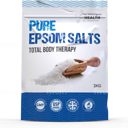 Pure Epsom Salts | Magnesium Sulphate Bath Salt (3kg Pack)