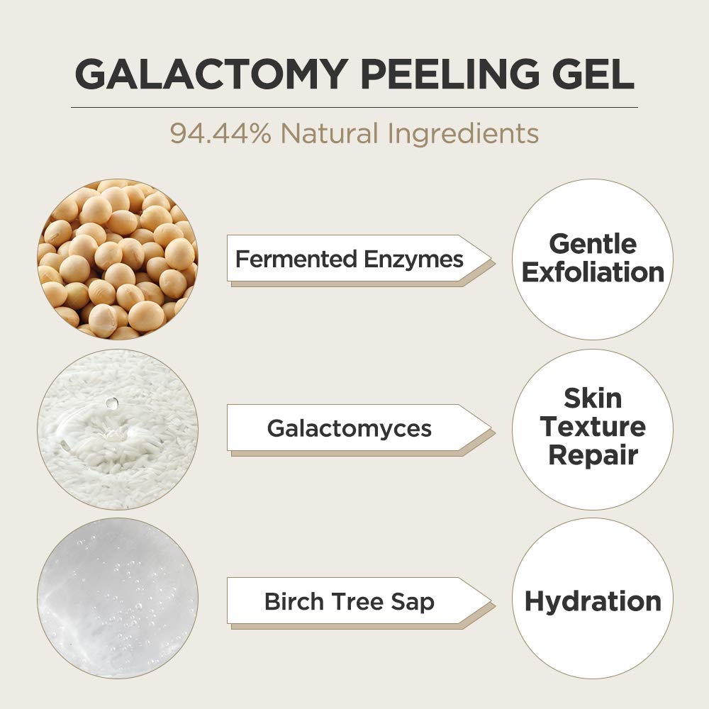 ma:nyo Galactomy Enzyme Peeling Gel Korean Skin care 75ml (2.5fl oz) Gentle Exfoliator