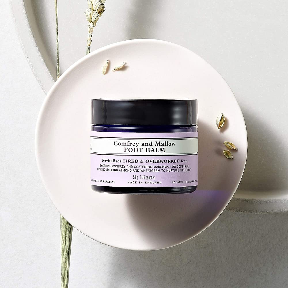 Neal's Yard Remedies Comfrey & Mallow Foot Balm, Pamper Tired Feet & Feel Revitalised, Vegan & Cruelty-Free, 50g