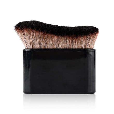 Self Tanning Brush, Self Tan Brush Self Tanner Applicator Blend Brush Foundation Makeup Brushes Spray Tan Blending Brush Beauty Brush Bronzer Body Brush for Face Leg(Black-Brown)