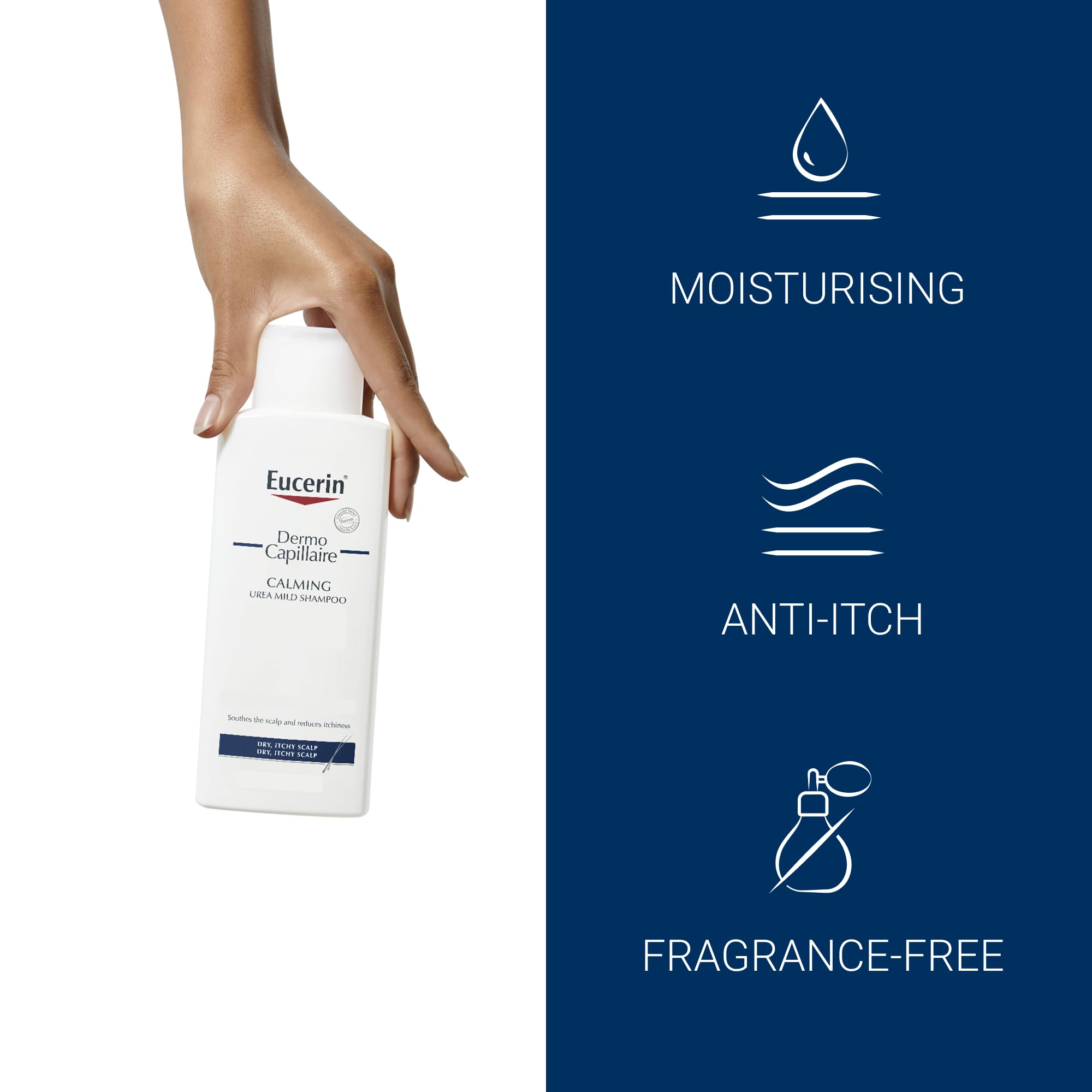 Eucerin Dermo Capillaire Calming Urea Mind Shampoo 250ml