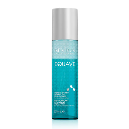 REVLON PROFESSIONAL EQUAVE HYDRO BI-PHASE DETANGLING CONDITIONER FOR NORMAL TO DRY HAIR, Detangling Conditioner, Leave-In Conditioner With Heat Protection, Hair-Smoothing Leave-In Conditioner – 200 ML
