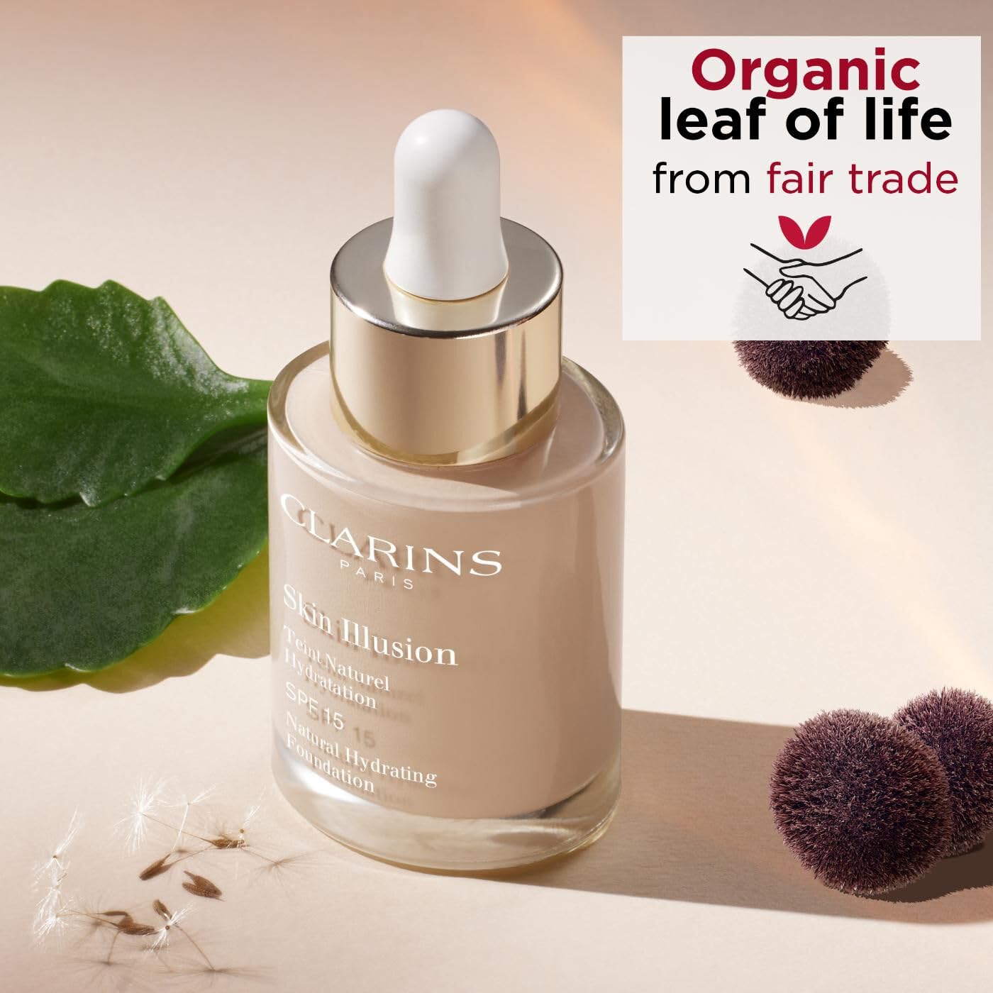 Clarins Skin Illusion Foundation SPF15 110 Honey 30ml
