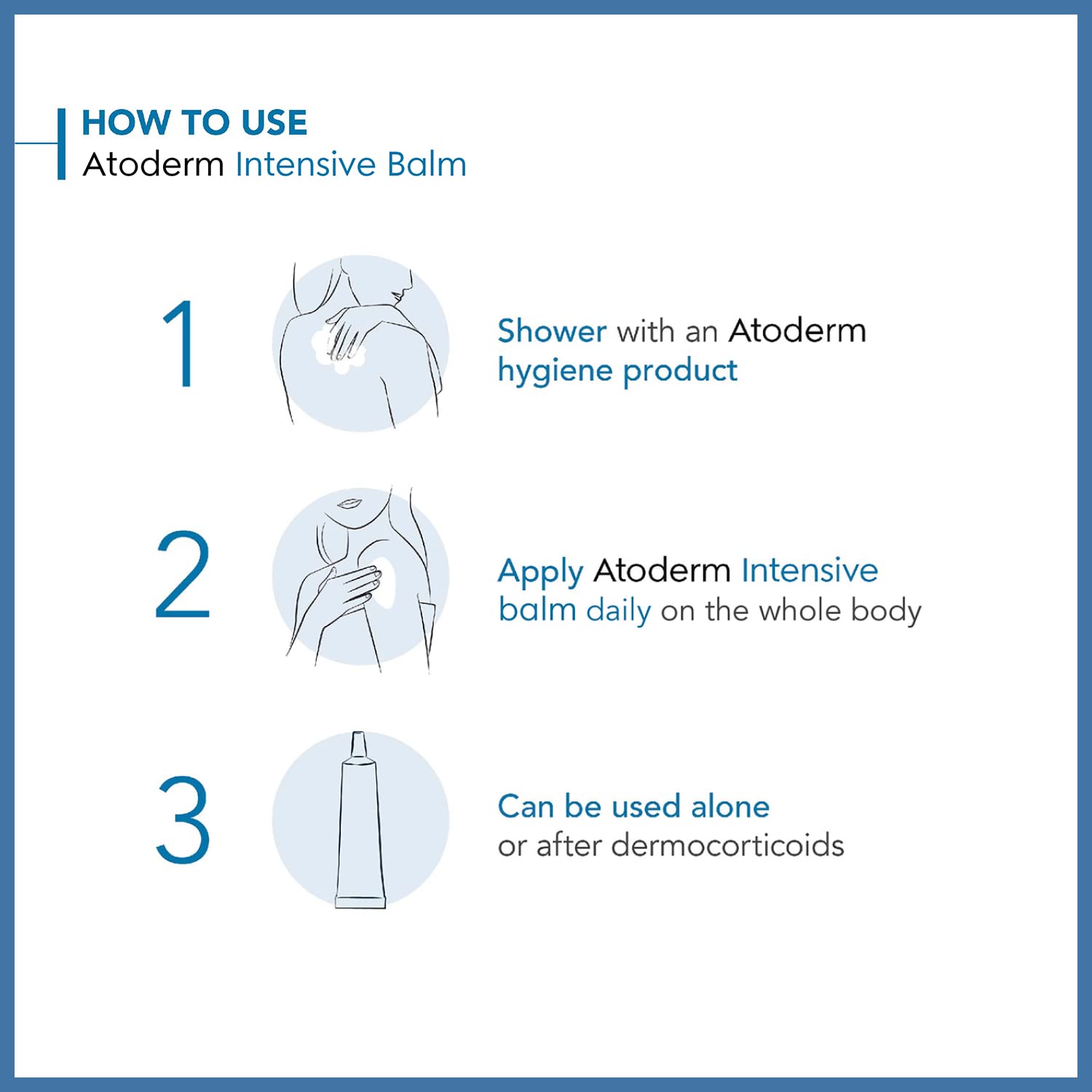 Bioderma Atoderm Intensive Balm, Hydrating Balm For Dry To Atopic Sensitive Skin, Face & Body Moisturizer With Ultra Soothing Anti-Itching Formula, Fragrance-Free, Non-Greasy & Non-Sticky For Family