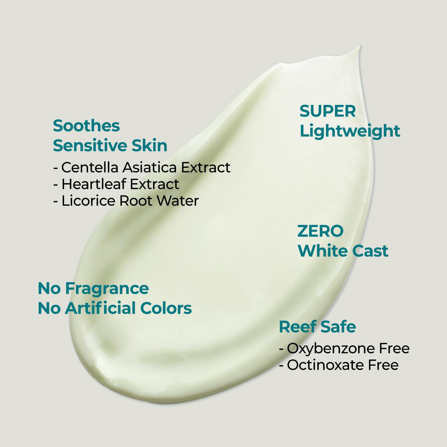 numbuzin No.1 Sunscreen | Clear Filter Sun Essence | No White Cast, Hydrating, Moisturizing, Cools Down, Light Finish | 50ml