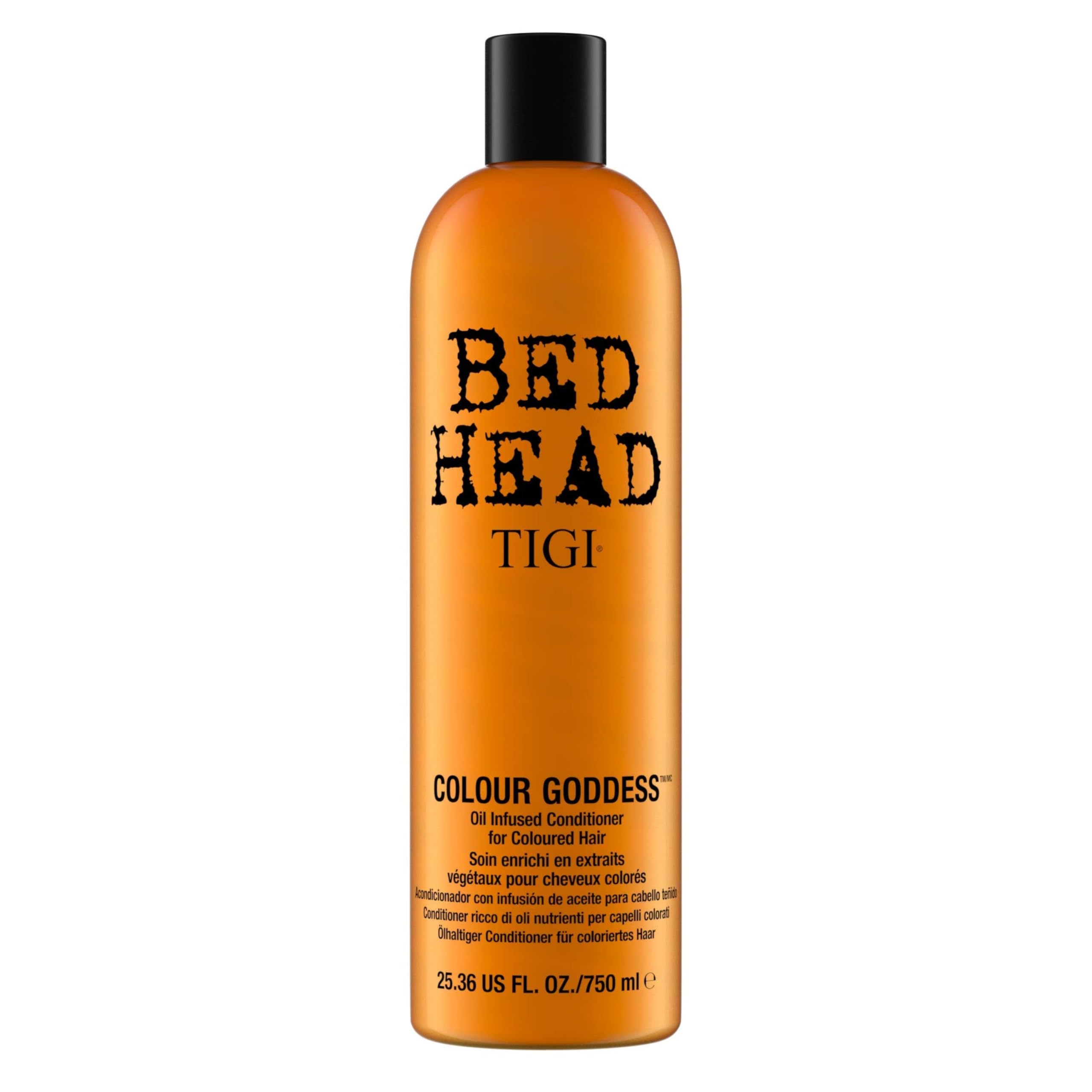 Bed Head by TIGI | Colour Goddess Shampoo and Conditioner Set | Professional Hair Treatment For Coloured Hair | Nourishing And Moisturising | 750 ml (Pack of 2)