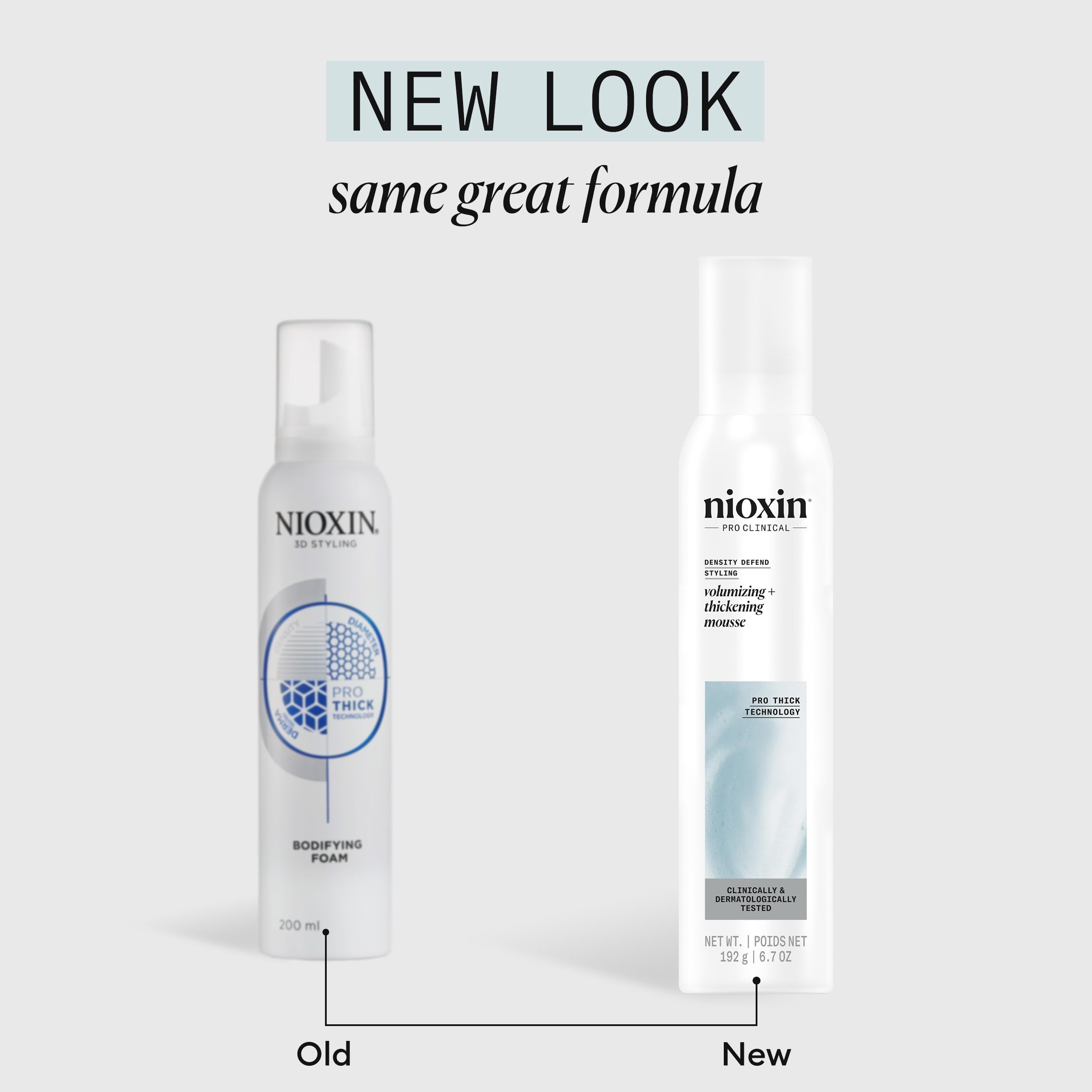 Nioxin Density Defend Volumising + Thickening Hair Mousse - Volumising Hair Mousse For Fine and Thinning Hair, 200ml
