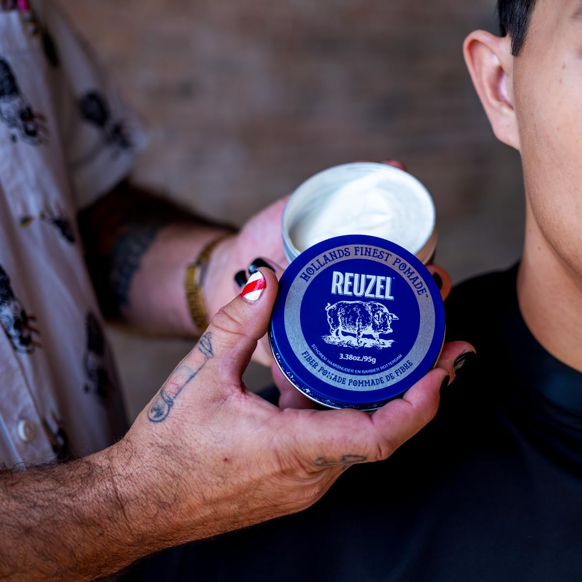 REUZEL Fiber Pomade, 4 Oz