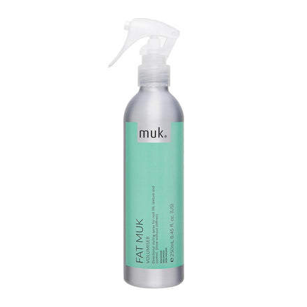 MUK. Fat Volumiser - Hair Volumizer Weightless Thickening volumizer Fine Hair, Adds Shine, Strength & Body. Ideal for Styling & Root Lift, 250ml