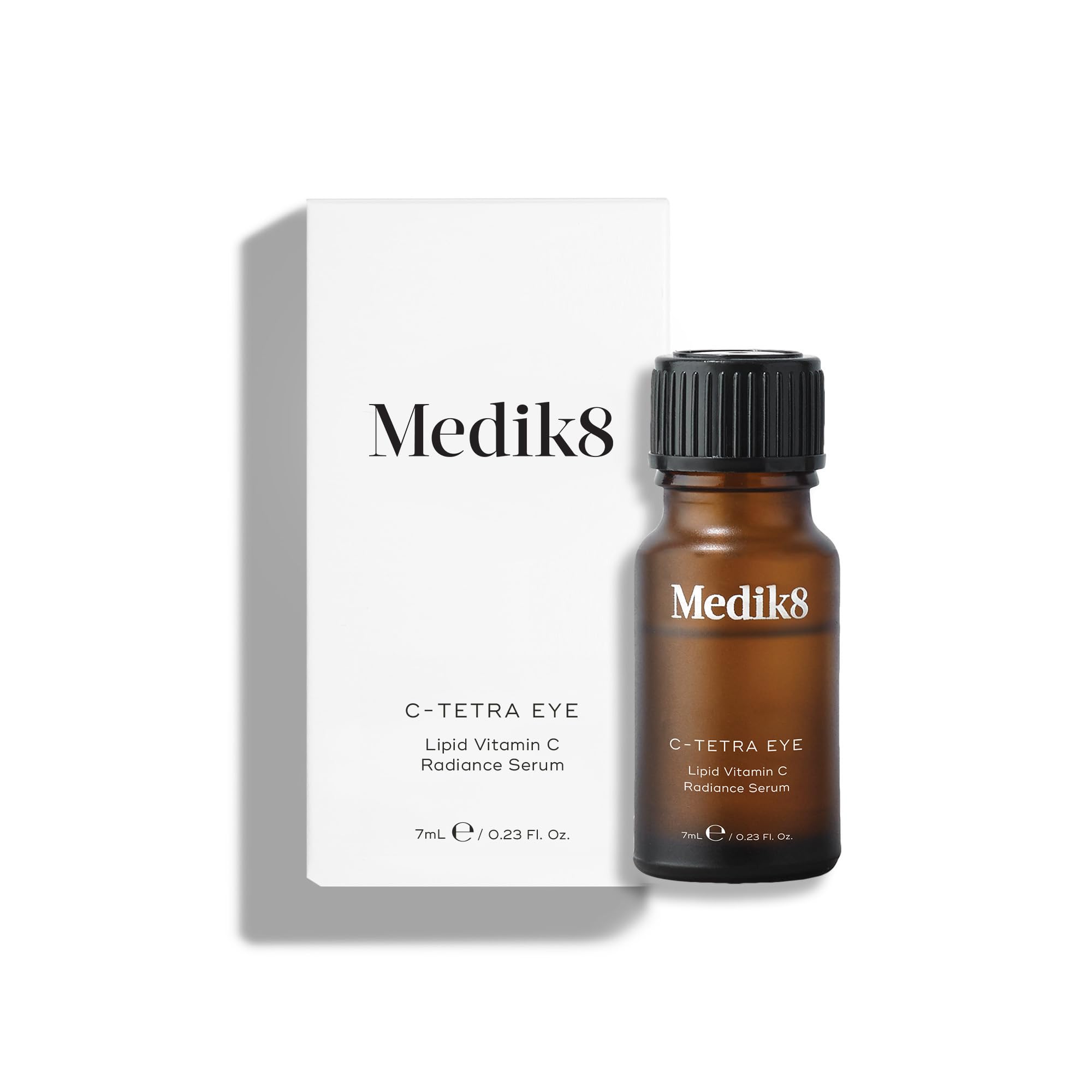 Medik8 C-Tetra Eye Serum - Lipid 14% Vitamin C Radiance Serum - For Visibly Brighter, Smoother & Energised Eyes - 7ml