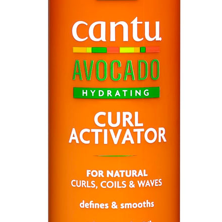 Cantu Avocado Hydrating Curl Activator Cream, Silicone-Free, 12 Ounce