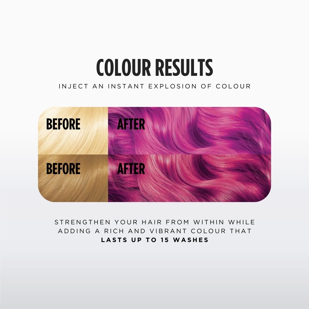 Jerome Russell Color Bomb Brights – Violet Colour Depositing Conditioning Mask, 300ml
