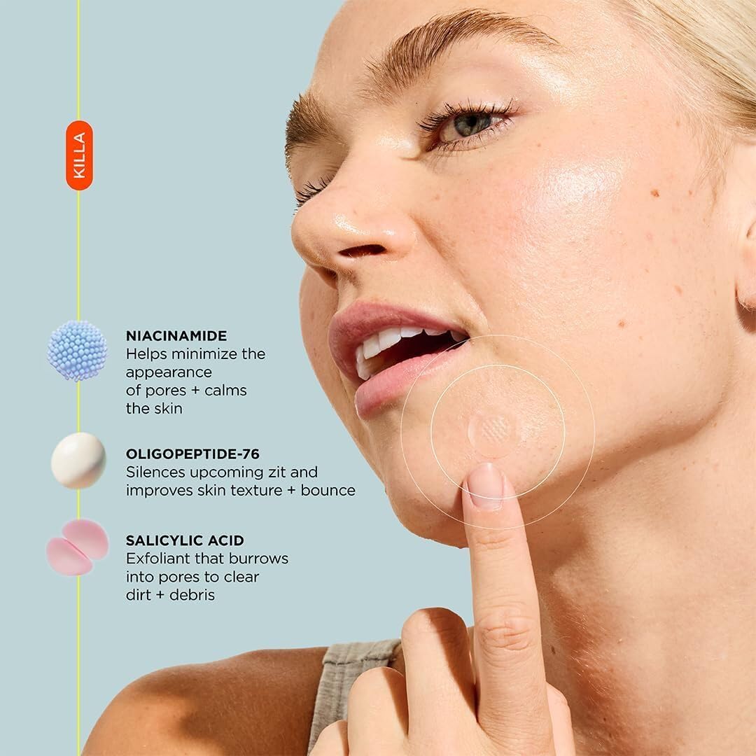 ZitSticka Killa Kit | Self-Dissolving Microdart Patch for Covering Zits and Spots, Stickers for Face and Skin, Vegan and Cruelty Free (8 Pack)