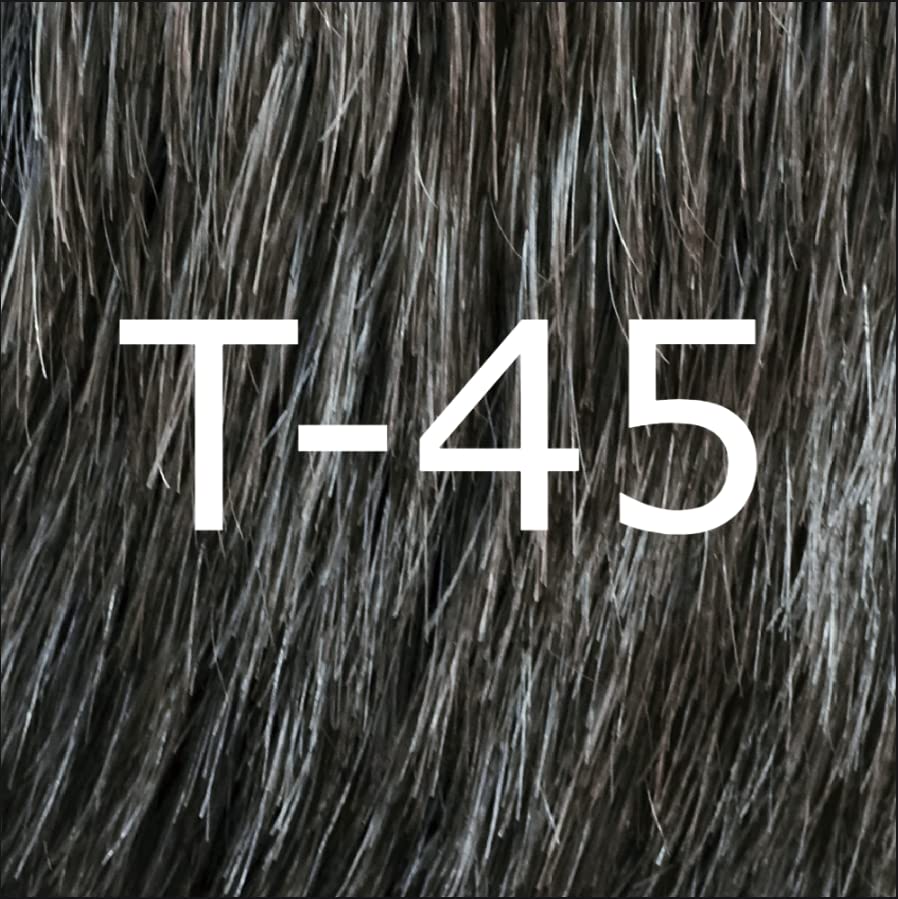 Just For Men Touch of Grey Dark Brown Hair Dye For a Natural Salt & Pepper Look, T45