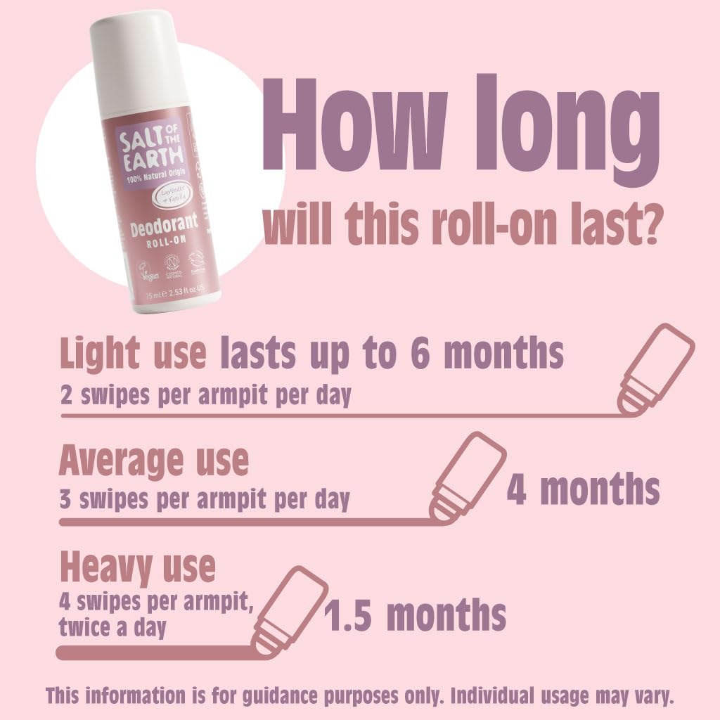 SALT OF THE EARTH Lavender & Vanilla Roll On, 75 ML