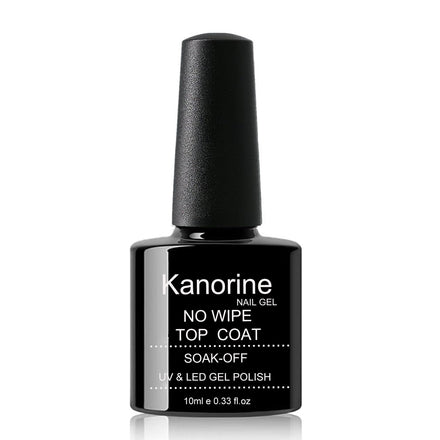 Kanorine Glossy Top Coat UV LED Soak Off Gel Nail Polish Lacquer Manicure Nail Sarlon Art