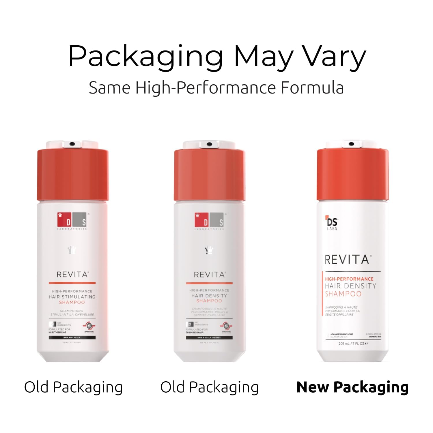 DS LABORATORIES Revita High Performance Hair Stimulating Shampoo 205 Milliliter Anti-Hair Loss