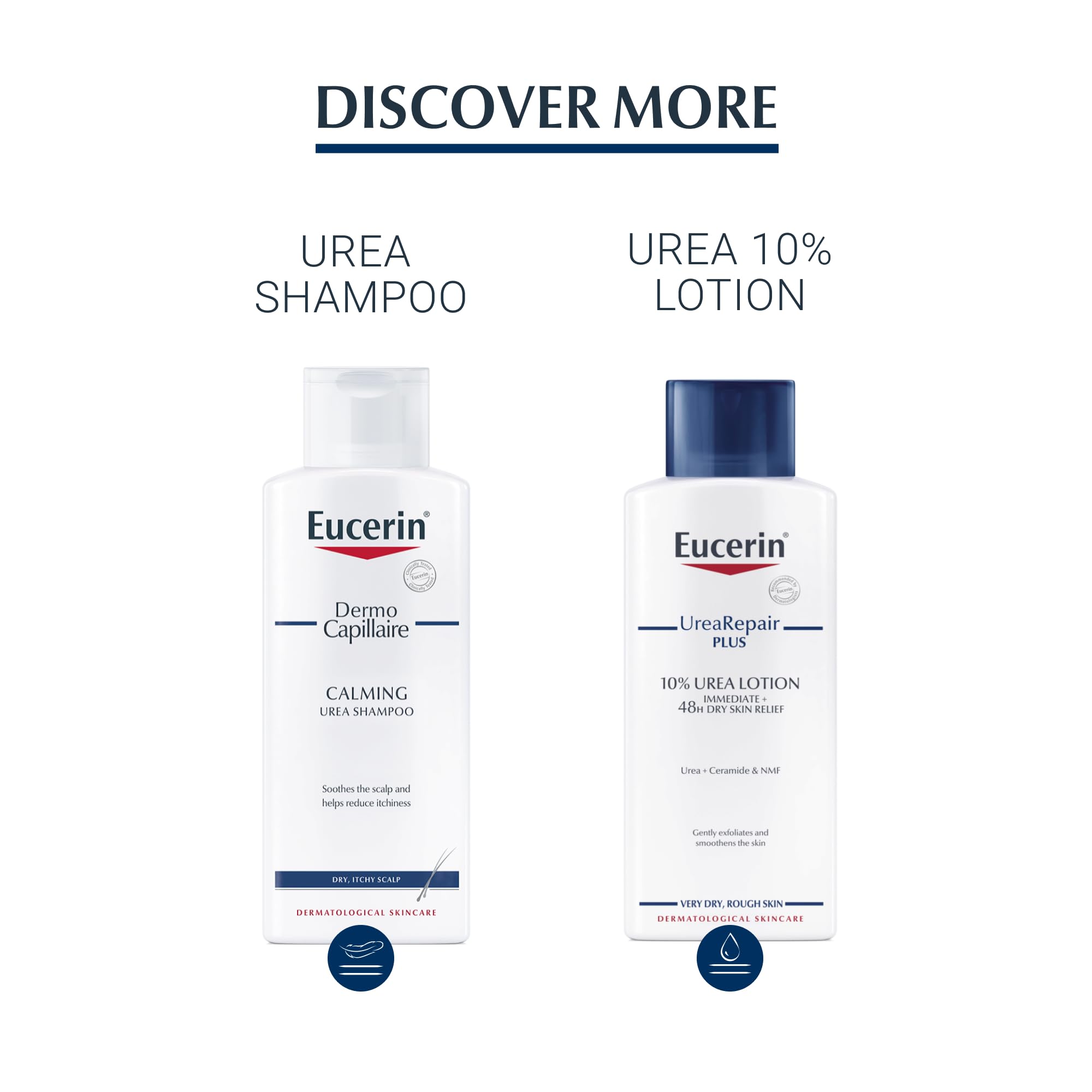 Eucerin DermoCapillaire Calming Urea Scalp Treatment 100ml, Intensive After Shower Leave-In Hair Serum, Psoriasis Scalp Treatment for Itchy, Flaky, Dry Scalp, Hydrating and Soothing Scalp Serum