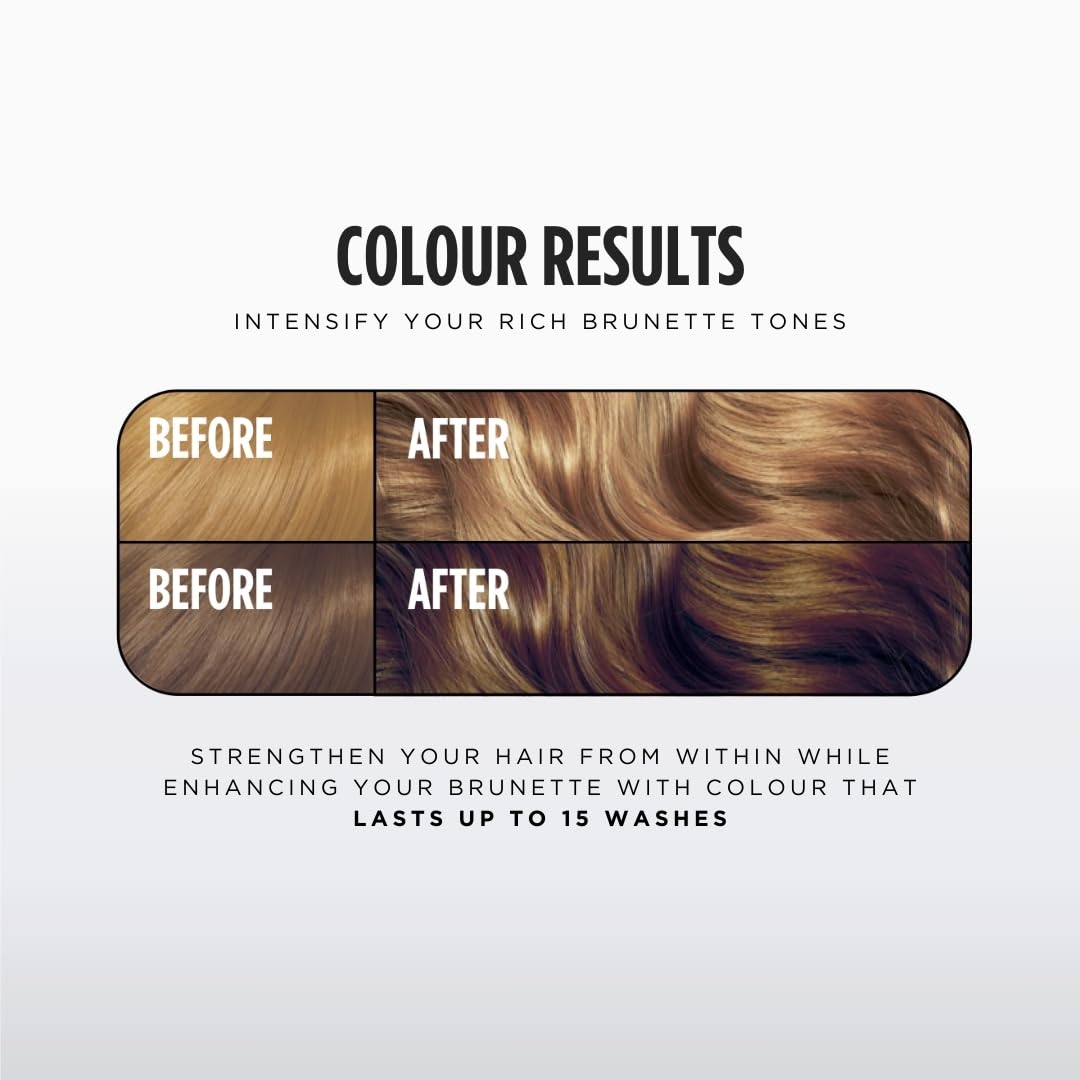 Jerome Russell Color Bomb Brunettes – Warm Chestnut Colour Depositing Conditioning Mask, 300ml