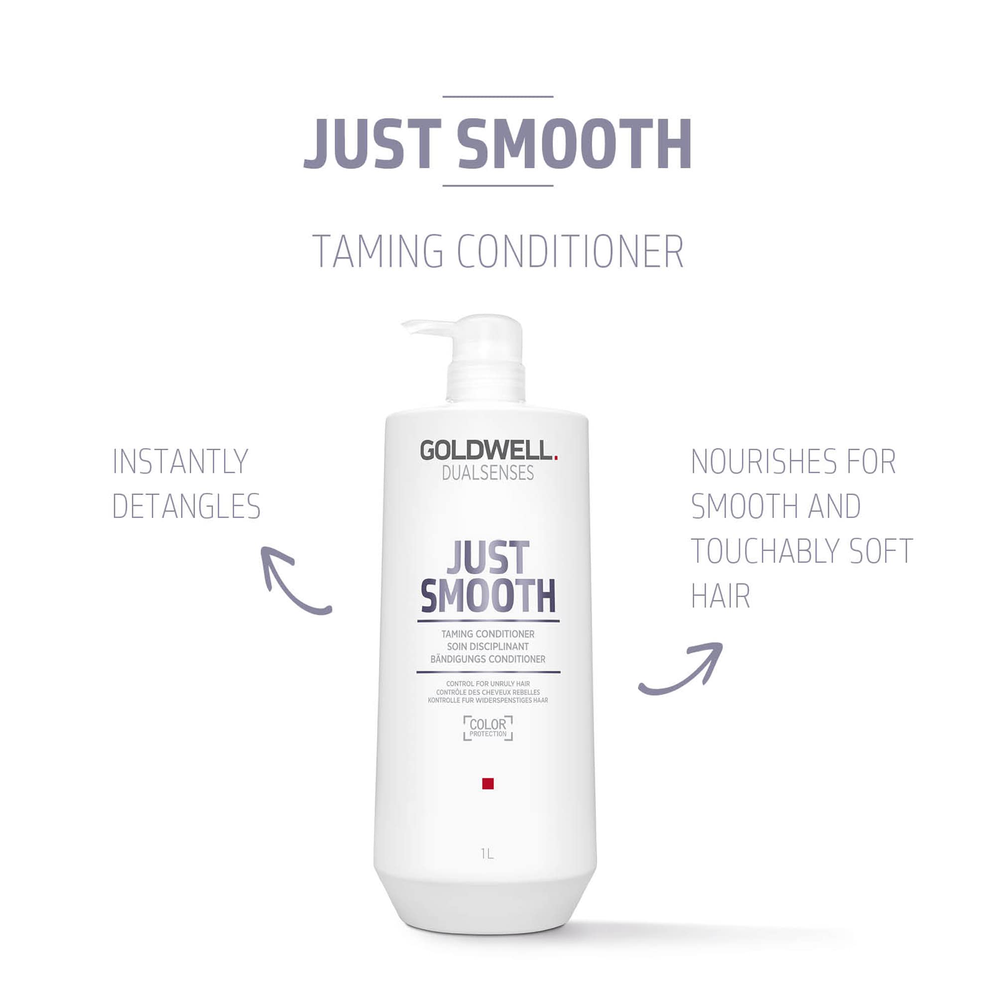 Goldwell Dualsenses Just Smooth Taming Anti-Frizz & Humidity Control Conditioner 1L