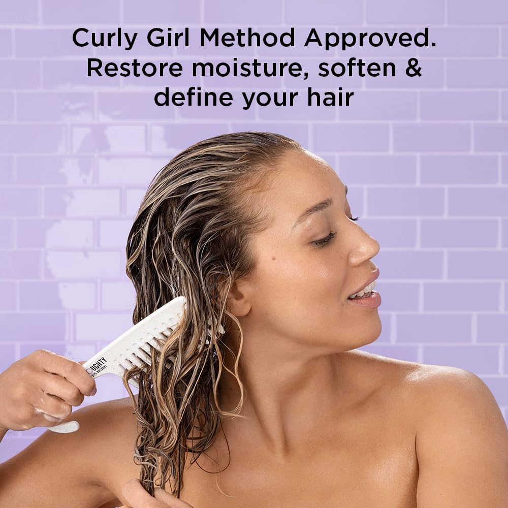 Noughty 97% Natural Wave Hello Shampoo and Conditioner Duo Curl Defining Sulphate Free Vegan Hair Care Set Vitamin Rich Formula for Curly & Wavy Hair, 250ml