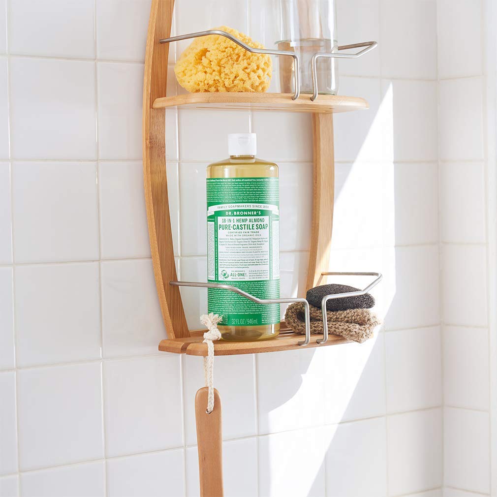 Dr Bronner's Organic Almond Castile Liquid Soap, 946 ml