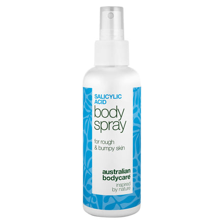 Salicylic acid spray against body breakouts, clogged pores and rough skin – with 2% salicylic acid and glycolic acid for clearer, smoother skin