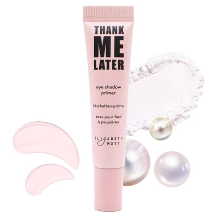 Elizabeth Mott Eyeshadow Primer - Thank Me Later - for Long-Lasting Power Grip - Eye Makeup Base to Control Oil & Prevent Creasing for All-Day - Eye Shadow Cream for Mature Skin - 10 g