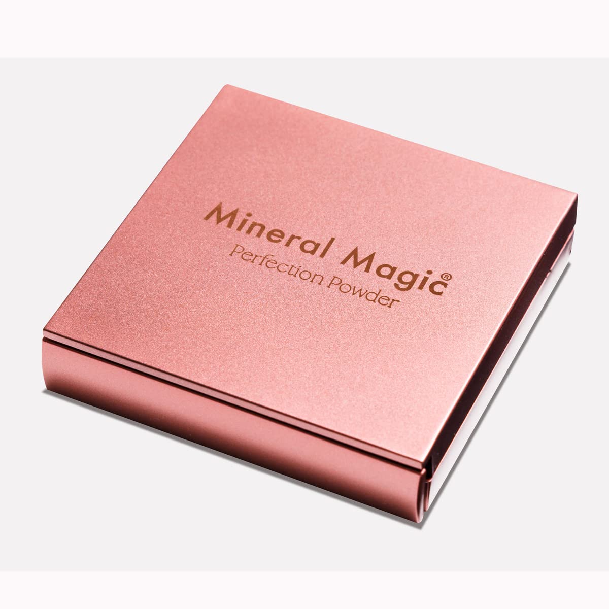 JML Mineral Magic Makeup Perfection Powder - Long Lasting Pressed Face Powder Foundation Covers Conceals, Corrects and Q10 Hydrates - Make Up to Cover Fine Lines Blemishes and Dark Circles - Mocha