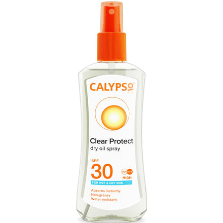 Calypso Wet Skin Dry Oil Spray with SPF30, 200 ml