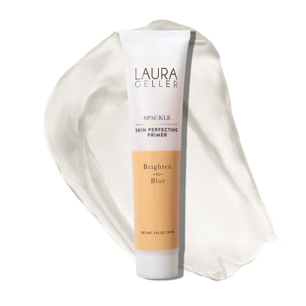 LAURA GELLER NEW YORK Spackle (Brighten-n-Blur) Lightweight Makeup Primer - Skin Perfecting Face Primer with Hyaluronic Acid for Long-Lasting Hydration - Super-Size 59ml