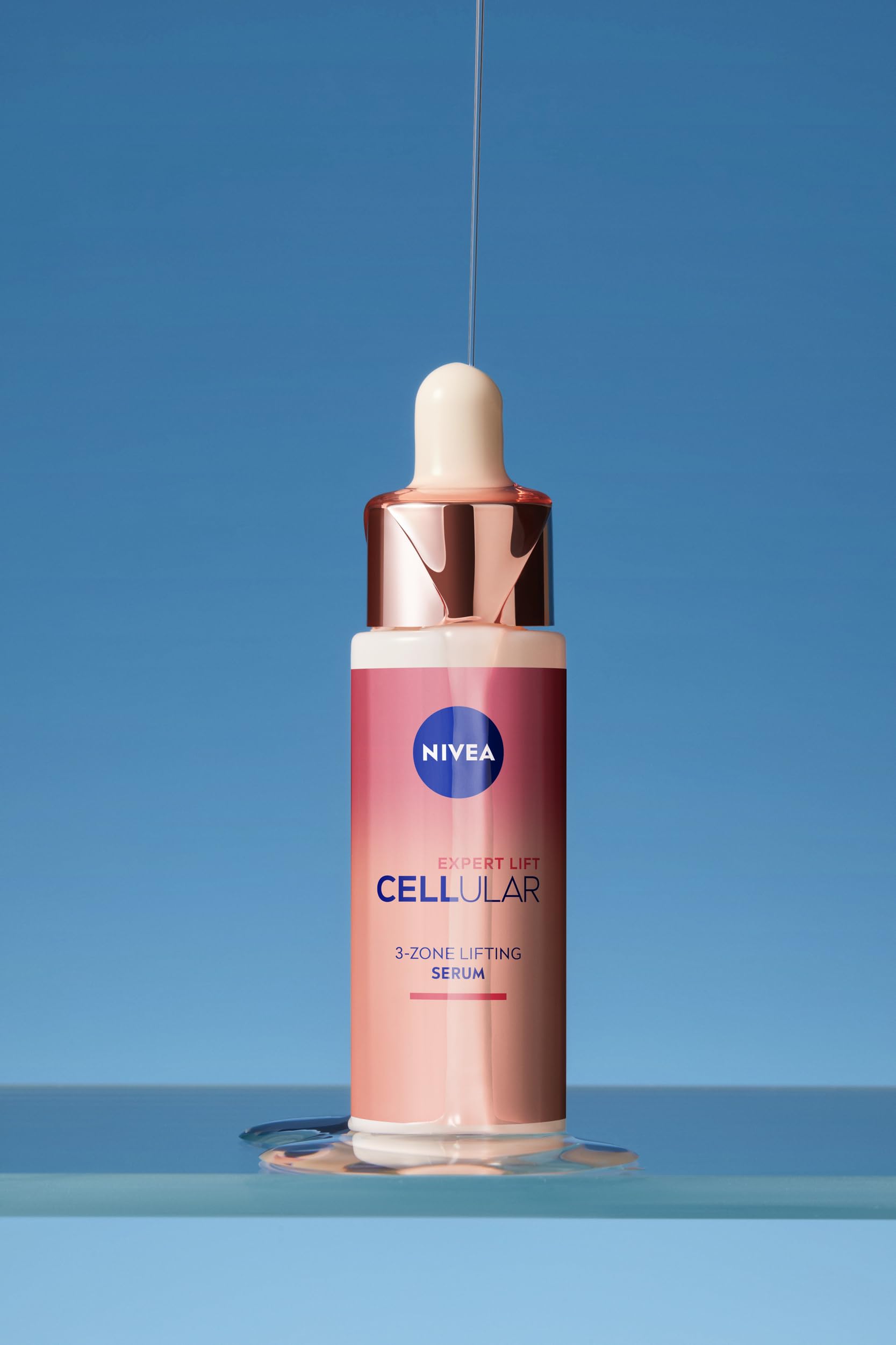 NIVEA Cellular Expert Bakuchiol Lifting Serum (30ml), Face Serum with Pure 10x Bakuchiol, Visibly Reduces Wrinkles, Lifts Contours and Tightens Skin