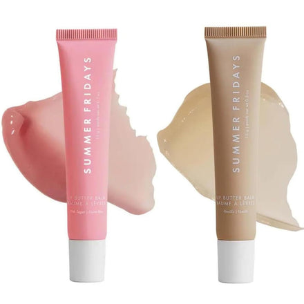 Summer Fridays Lip Butter Balm - Moisturizing Natural Lip Care, Conditioning Mask for Instant Moisture, Shine and Hydration - Sheer-Tinted, Soothing