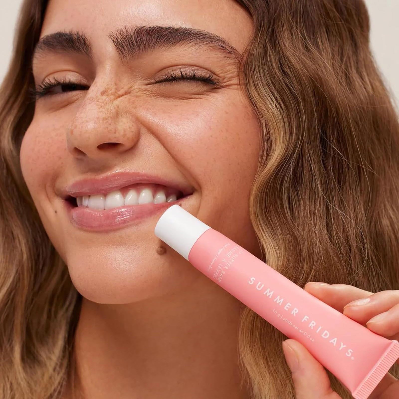 Summer Fridayss Lip Butter Balm, Summer Lip Balm Moisturizing Natural Lip Balm, Conditioning Lip Mask for Instant Moisture, Shine and Hydration, Sheer-Tinted, Soothing Lip Care