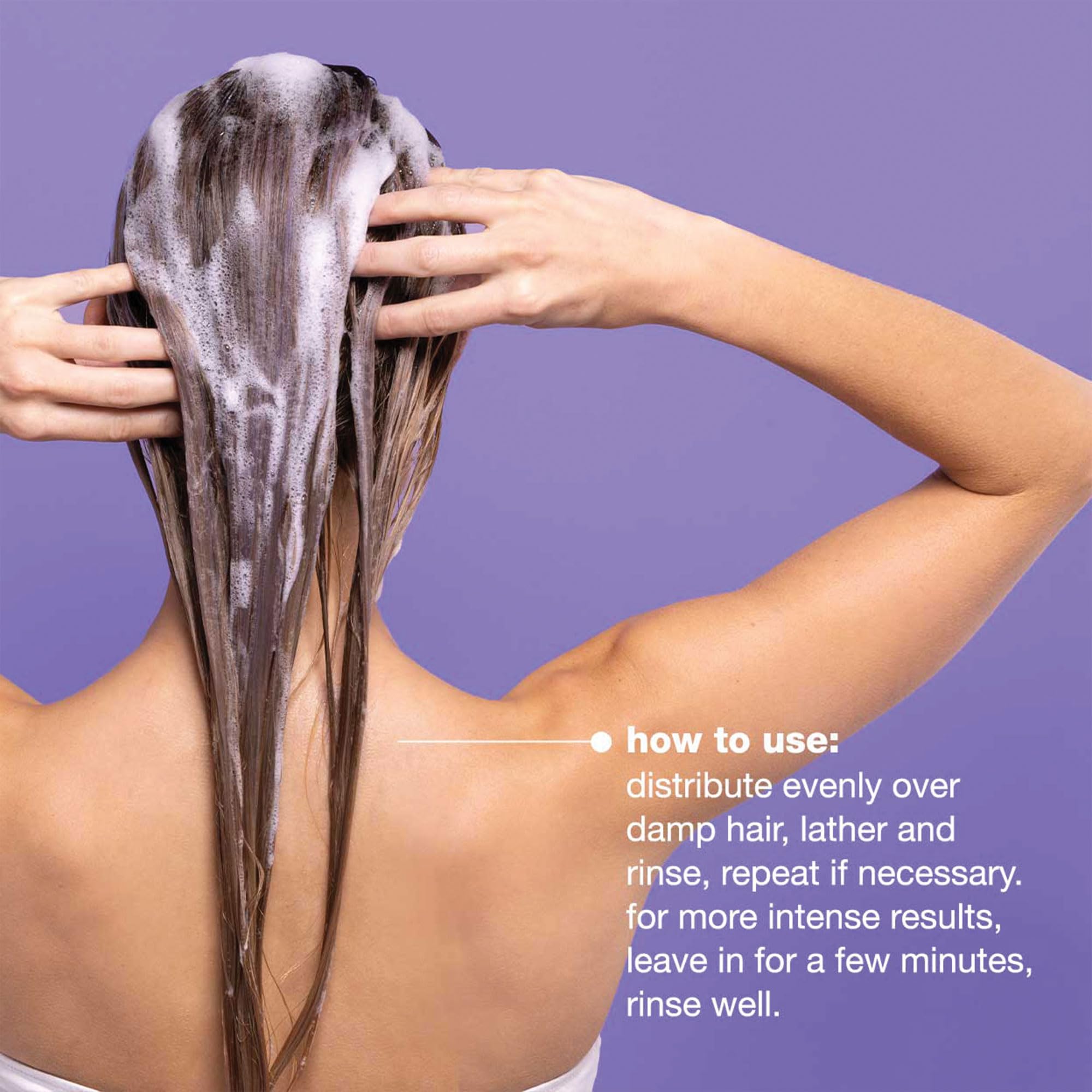 milk_shake | Silver Shine Shampoo 300 ml, Specific Anti-Yellow Delicate Shampoo for Blonde or Grey Hair, with Purple Pigment, Made in Italy