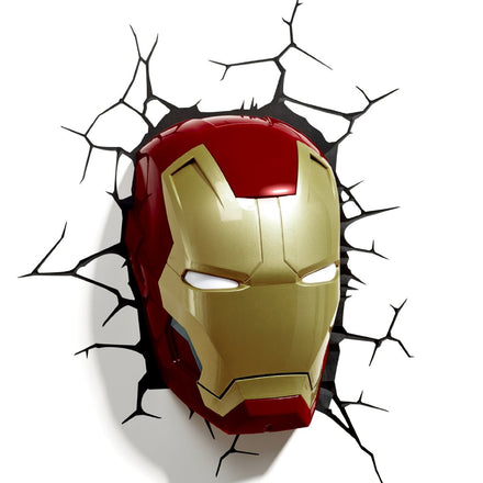 Marvel Avengers Iron Man Mask 3D Deco Light