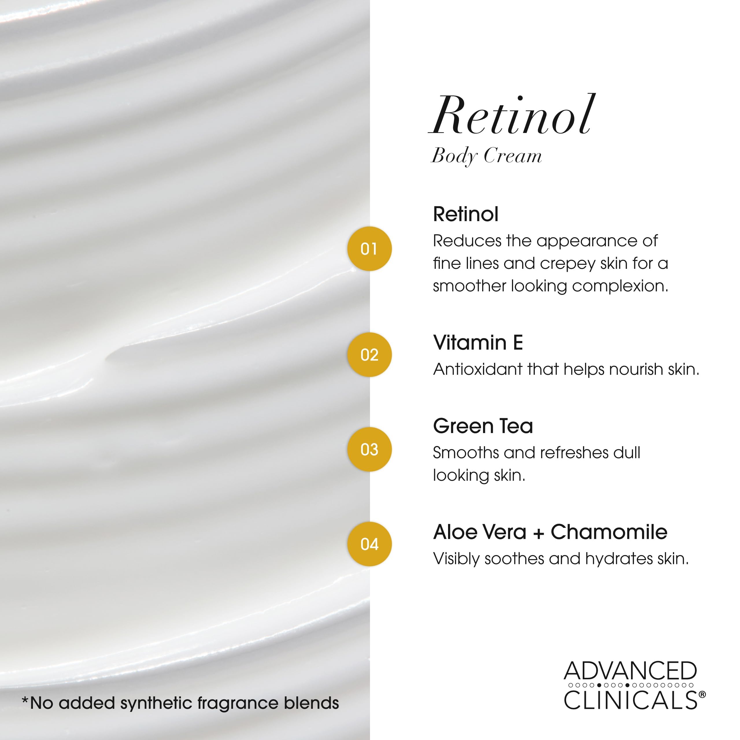 Retinol Advanced Firming Hydrating, Anti-aging Cream