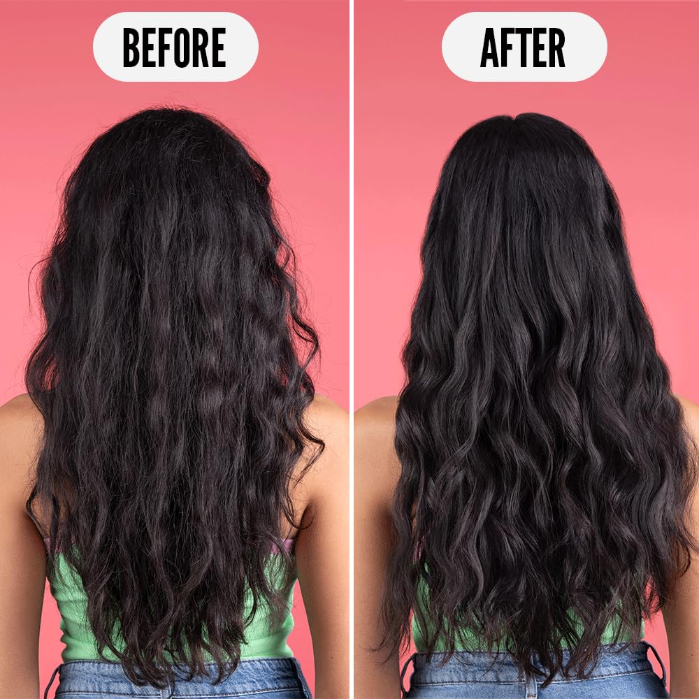 Noughty 97% Natural Wave Hello Curl Taming Cream, Vitamin Rich Smoothing Formula for Curly and Wavy Hair, with Sea Kelp and Mango Butter, Sulphate Free Vegan Haircare 150ml