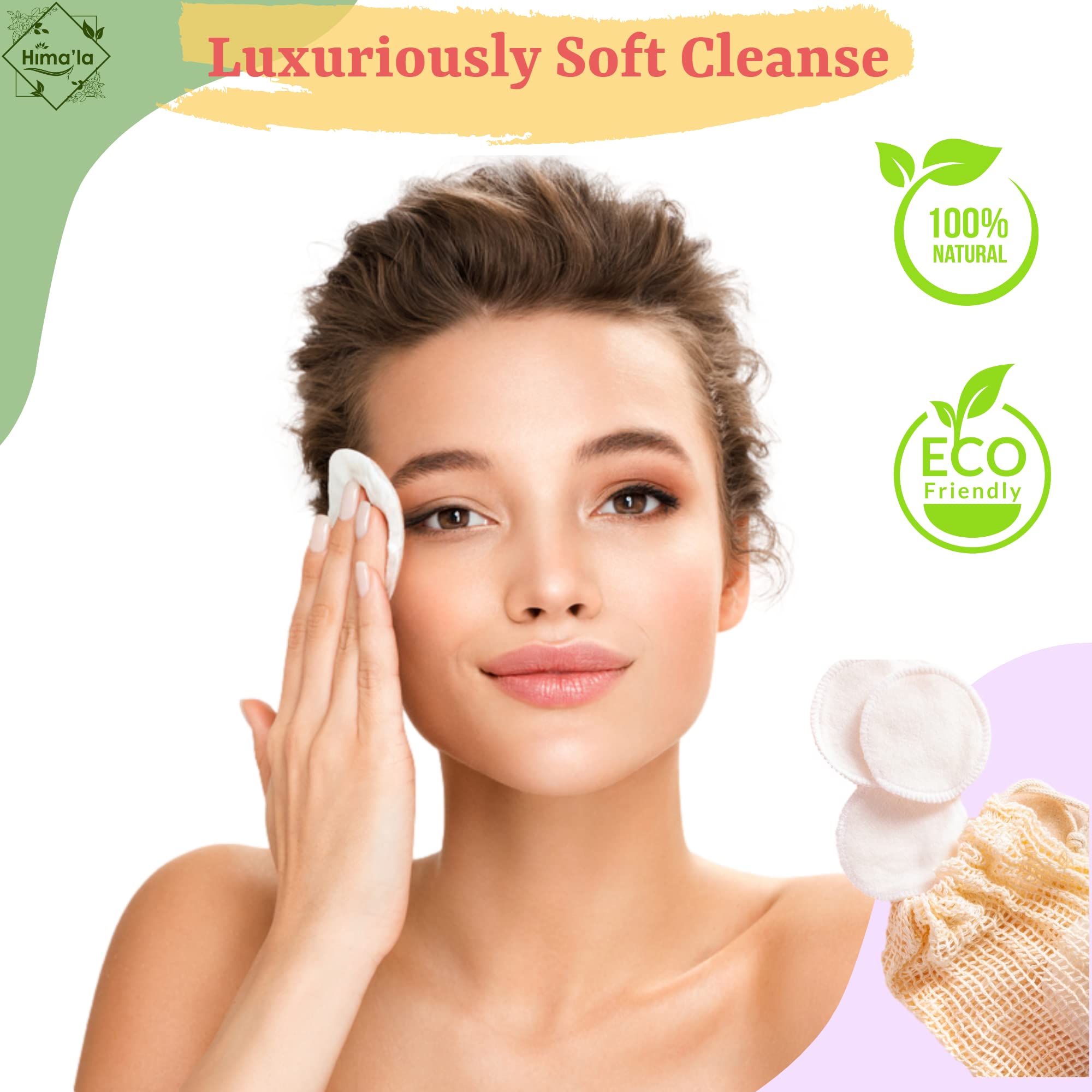 Hima'la Reusable Makeup Remover Pads